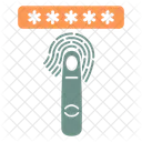 Biometric Password Password Login Icon