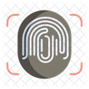 Security Identification Scan Icon