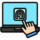 Biometric scan  Icon