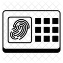 Biometric Scan  Icon