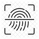 Biometric scan  Icon
