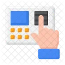 Biometric Scanner Biometrics Finger Icon