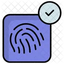 Biometric Security Security Protection Icon