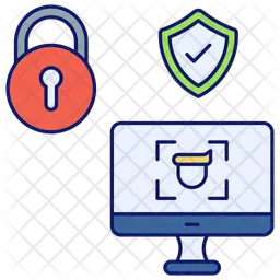 Biometric security  Icon