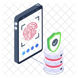 Biometric Security  Icon