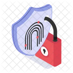 Biometric Security  Icon