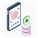 Biometric Security  Icon