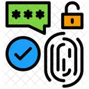 Biometric Security  Icon