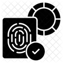 Biometric Verification  Icon