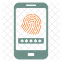 Biometrics Lock Password Icon