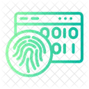 Biometrique Securite Biometrie Icône
