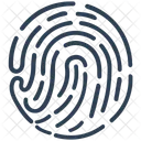 Biometrique Empreinte Digitale Icône