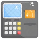 Biometrische Anwesenheit  Symbol