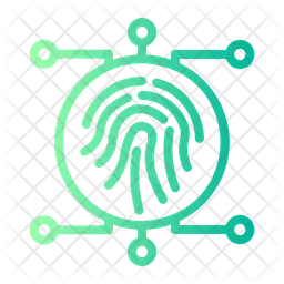 Biometrische Erkennung  Symbol