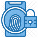 Biometrische Sicherheit  Symbol