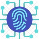 Biometrische Verbindung  Symbol