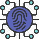 Biometrische Verbindung  Symbol