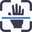 Biometrischer Scan Fingerabdruck Identitat Symbol