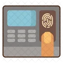 Biometrischer Scanner  Symbol