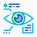 Biometrisches Auge  Symbol