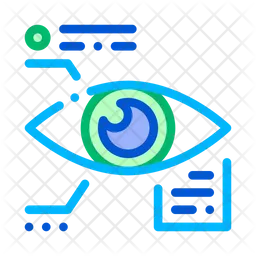 Biometrisches Auge  Symbol