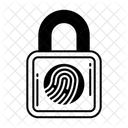 Biometrisches Schloss  Symbol