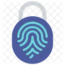 Biometrisches Schloss  Symbol