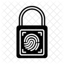 Biometrisches Schloss  Symbol