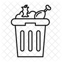 Organischer Abfall Symbol
