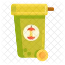 Organischer Abfall Symbol