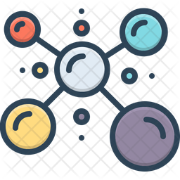 Biophysics Icon - Download In Colored Outline Style