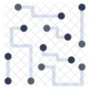 Biophysik Biosensoren Schaltkreise Symbol