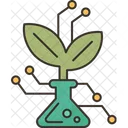 Biotechnology Plant Research Icon