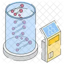 Biotechnology Chemistry Bonding Icon