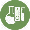 Testes Biologicos Com Frasco Biotecnologia Testes De Laboratorio Ícone