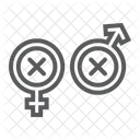 Biphobia Lgbt Discrimination Icon
