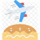 복엽 비행기 항공기 비행기 아이콘