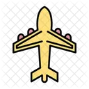 Aircraft Airplane Plane Icône