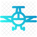 Biplane Aviation Airplane Icon