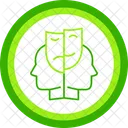 Bipolar Mental Health Disorder Icon