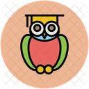 Bird Owl Knowledge Icon