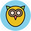 Bird Owl Knowledge Icon