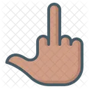 Bird Finger Gesture Icon