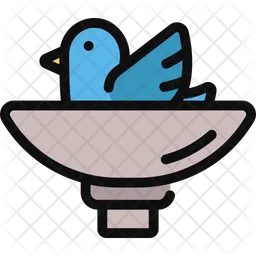 Bird Bath  Icon