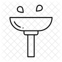 Bird Bath Outdoor Yard Icon