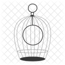 Bird Cage Cage Elegance Icon