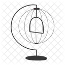 Bird Cage Cage Elegance Icon