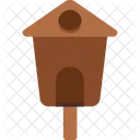 Wooden Hut Home Icon