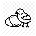 Chicken Egg Farm Icon