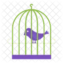 Bird in a cage  Icon